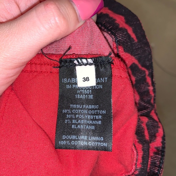 Isabel Marant Étoile Apolo tiger-print corduroy kick-flare pants –– NWT - Picture 15 of 17